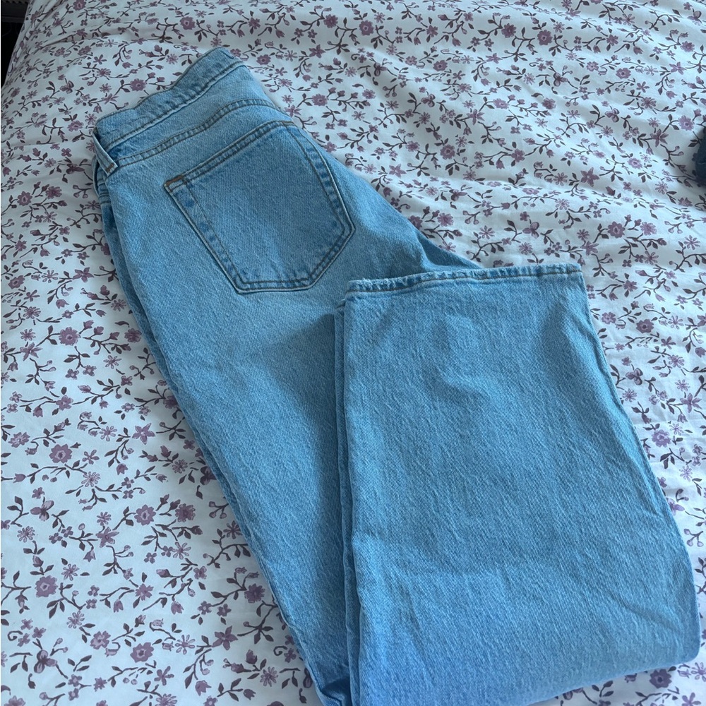 Abercrombie Curve Love Low Rise Baggy Jean